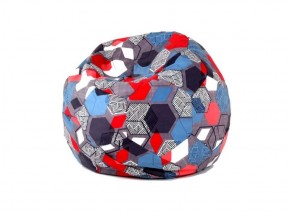 Кресло-мешок Мяч M (Geometry Slate) в Екатеринбурге - ok-mebel.com | фото 1