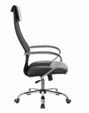 Кресло офисное BRABIX PREMIUM "Stalker EX-608 CH" (хром, ткань-сетка/кожзам, черное) 532091 в Екатеринбурге - ok-mebel.com | фото 2