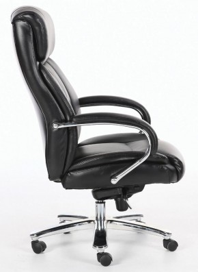 Кресло офисное BRABIX "Direct EX-580" (хром/рециклированная кожа/черное) 531824 в Екатеринбурге - ok-mebel.com | фото 3