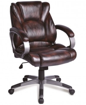 Кресло офисное BRABIX "Eldorado EX-504" (коричневое) 530875 в Екатеринбурге - ok-mebel.com | фото