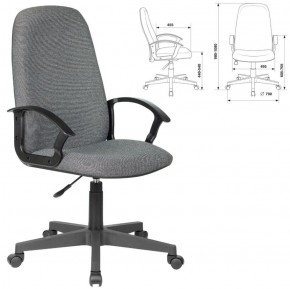 Кресло офисное BRABIX "Element EX-289", ткань, серое, 532093 в Екатеринбурге - ok-mebel.com | фото 2