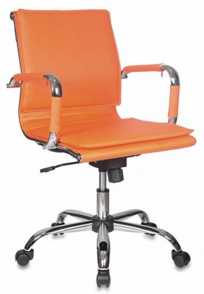 Кресло руководителя Бюрократ CH-993-LOW/ORANGE оранжевый в Екатеринбурге - ok-mebel.com | фото 1