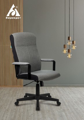 Кресло руководителя Бюрократ DOMINUS/#G серый 10-128 в Екатеринбурге - ok-mebel.com | фото 3