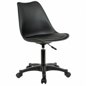 Кресло стул BRABIX "Eames MG-310 PL", пластик черный, экокожа черная, 532927 в Екатеринбурге - ok-mebel.com | фото 2