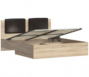 Кровать (1600) Веста СБ-2689 с основанием и ПМ (Дуб Сонома) в Екатеринбурге - ok-mebel.com | фото 2