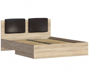 Кровать (1600) Веста СБ-2689 с основанием и ПМ (Дуб Сонома) в Екатеринбурге - ok-mebel.com | фото 3