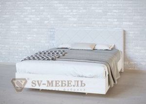 Кровать 1400 двойная №1 изголовье Ромб в Екатеринбурге - ok-mebel.com | фото 1