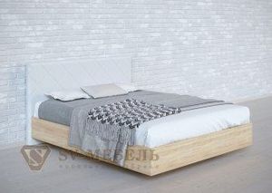 Кровать 1600 двойная №1 изголовье Ромб в Екатеринбурге - ok-mebel.com | фото 4