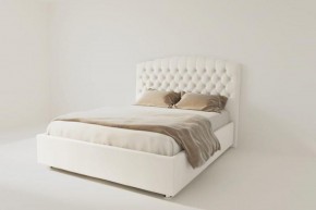 Кровать Берлин без основания 900 (экокожа белая) в Екатеринбурге - ok-mebel.com | фото 1