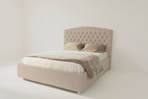 Кровать Берлин без основания 900 (велюр светло-серый) в Екатеринбурге - ok-mebel.com | фото 1