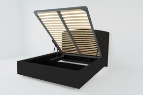 Кровать Берлин с ПМ 800 (экокожа кольт ч) в Екатеринбурге - ok-mebel.com | фото