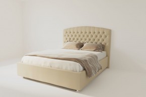 Кровать Берлин с ПМ 900 (экокожа бежевая) в Екатеринбурге - ok-mebel.com | фото 4