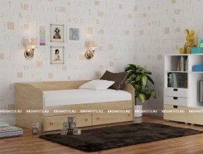 Кровать детская Панда + 2 ящика (1000) в Екатеринбурге - ok-mebel.com | фото