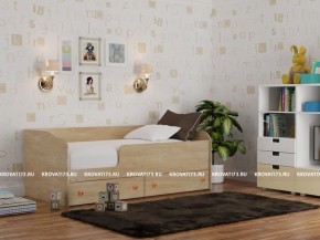 Кровать детская Панда + борт + 2 ящика (1000) в Екатеринбурге - ok-mebel.com | фото
