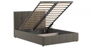 Кровать двойная Хлоя 140 + ортопед + ПМ + дно (арт. Макс 232 (перламутрово-коричневый)) в Екатеринбурге - ok-mebel.com | фото 3