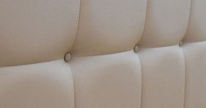 Кровать двойная Хлоя 160 + ортопед + ПМ + дно (арт. Пегасо капучино к/з (бежево-коричневый)) в Екатеринбурге - ok-mebel.com | фото 5