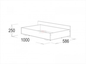 Кровать двойная Ольга 1Н + 2-а ящика (1200*2000) в Екатеринбурге - ok-mebel.com | фото 3