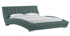 Кровать двойная Оливия 160 + ортопед (арт. Дарлинг минт (ментоловый)) в Екатеринбурге - ok-mebel.com | фото 1