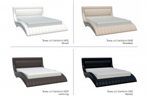 ВИРГИНИЯ Кровать 1600 (экокожа белая) в Екатеринбурге - ok-mebel.com | фото 2