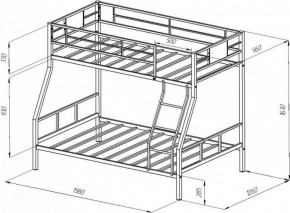 Кровать двухъярусная «Гранада-1» в Екатеринбурге - ok-mebel.com | фото 6