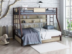 Кровать двухъярусная «Гранада-ПЯЯ 140» с полкой и ящиками в Екатеринбурге - ok-mebel.com | фото 5
