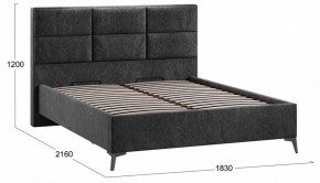 Кровать двуспальная Делана с ПМ Тип 1 в Екатеринбурге - ok-mebel.com | фото 4