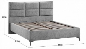 Кровать двуспальная Делана с ПМ Тип 1 в Екатеринбурге - ok-mebel.com | фото 4