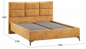 Кровать двуспальная Делана с ПМ Тип 1 в Екатеринбурге - ok-mebel.com | фото 4