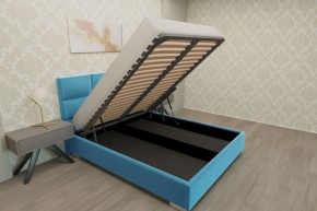 Кровать Гера интерьерная +основание/ПМ/бельевое дно (200х200) в Екатеринбурге - ok-mebel.com | фото 2