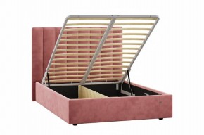 Кровать Ingrid 1400 с основанием и ПМ (Ультра коралл) Модель 312 в Екатеринбурге - ok-mebel.com | фото 2