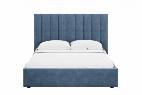 Кровать Ingrid 1600 с основанием и ПМ (Галакси лайт 22) Модель 312 в Екатеринбурге - ok-mebel.com | фото