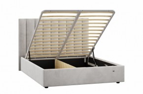 Кровать Ingrid 1600 с основанием и ПМ (Ультра Смог) Модель 312 в Екатеринбурге - ok-mebel.com | фото 2