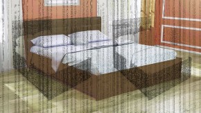 Кровать интерьерная Лита с латами 1600*2000 в Екатеринбурге - ok-mebel.com | фото 4