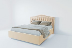 Кровать Калининград с ПМ 1800 (экокожа бежевая) в Екатеринбурге - ok-mebel.com | фото 2