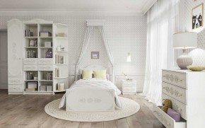 KI-KI КРД900.1 Кровать 900 (белый/белое дерево) в Екатеринбурге - ok-mebel.com | фото 3