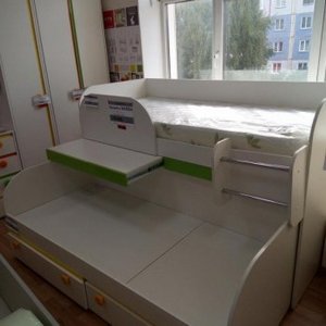 Кровать двухъярусная Мамба КР-06 + КР-01 в Екатеринбурге - ok-mebel.com | фото 4