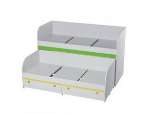 Кровать двухъярусная Мамба КР-06 + КР-01 в Екатеринбурге - ok-mebel.com | фото 1