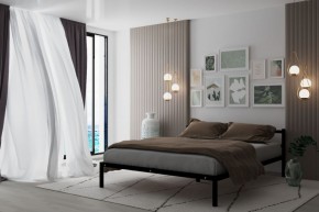 Кровать Мета с матрасом 1600 (черный) в Екатеринбурге - ok-mebel.com | фото 2