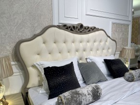 Кровать Мокко 1800 с мягким изголовьем + основание (серый камень) в Екатеринбурге - ok-mebel.com | фото 2