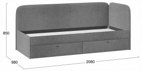 Кровать Молли Тип 1 в Екатеринбурге - ok-mebel.com | фото 3