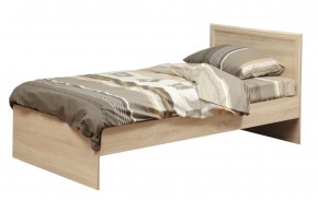 Кровать одинарная 21.55 (шир. 900) с настилом (дуб сонома) в Екатеринбурге - ok-mebel.com | фото