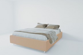 Кровать Подиум с ортопедическим основанием 800 (велюр светло-серый) в Екатеринбурге - ok-mebel.com | фото