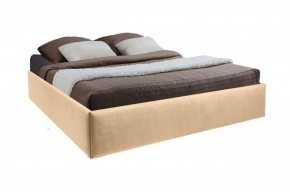 Кровать Подиум с ПМ 800 (экокожа бежевая) в Екатеринбурге - ok-mebel.com | фото 2