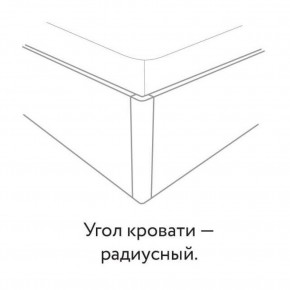 Кровать "Сандра" БЕЗ основания 1200х2000 в Екатеринбурге - ok-mebel.com | фото 3