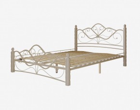 Кровать "Венера 1" КМД4.01 Белая (1600*2000) (ножки-белые) с коваными элементами в Екатеринбурге - ok-mebel.com | фото 2