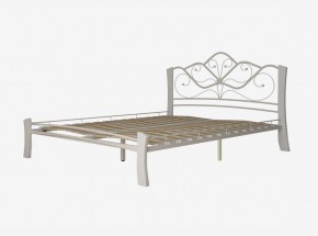 Кровать "Венера 4 Лайт" Белая (1600*2000) (ножки-белые) с коваными элементами в Екатеринбурге - ok-mebel.com | фото 2