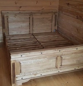 Кровать "Викинг 01" 1800 массив в Екатеринбурге - ok-mebel.com | фото 2