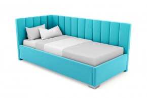 Кровать угловая Хлоя интерьерная +основание/ПМ/бельевое дно (90х200) в Екатеринбурге - ok-mebel.com | фото 10