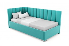 Кровать угловая Хлоя интерьерная +основание/ПМ/бельевое дно (90х200) в Екатеринбурге - ok-mebel.com | фото 24