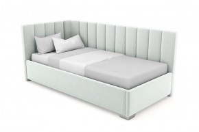 Кровать угловая Хлоя интерьерная +основание/ПМ/бельевое дно (90х200) в Екатеринбурге - ok-mebel.com | фото 8